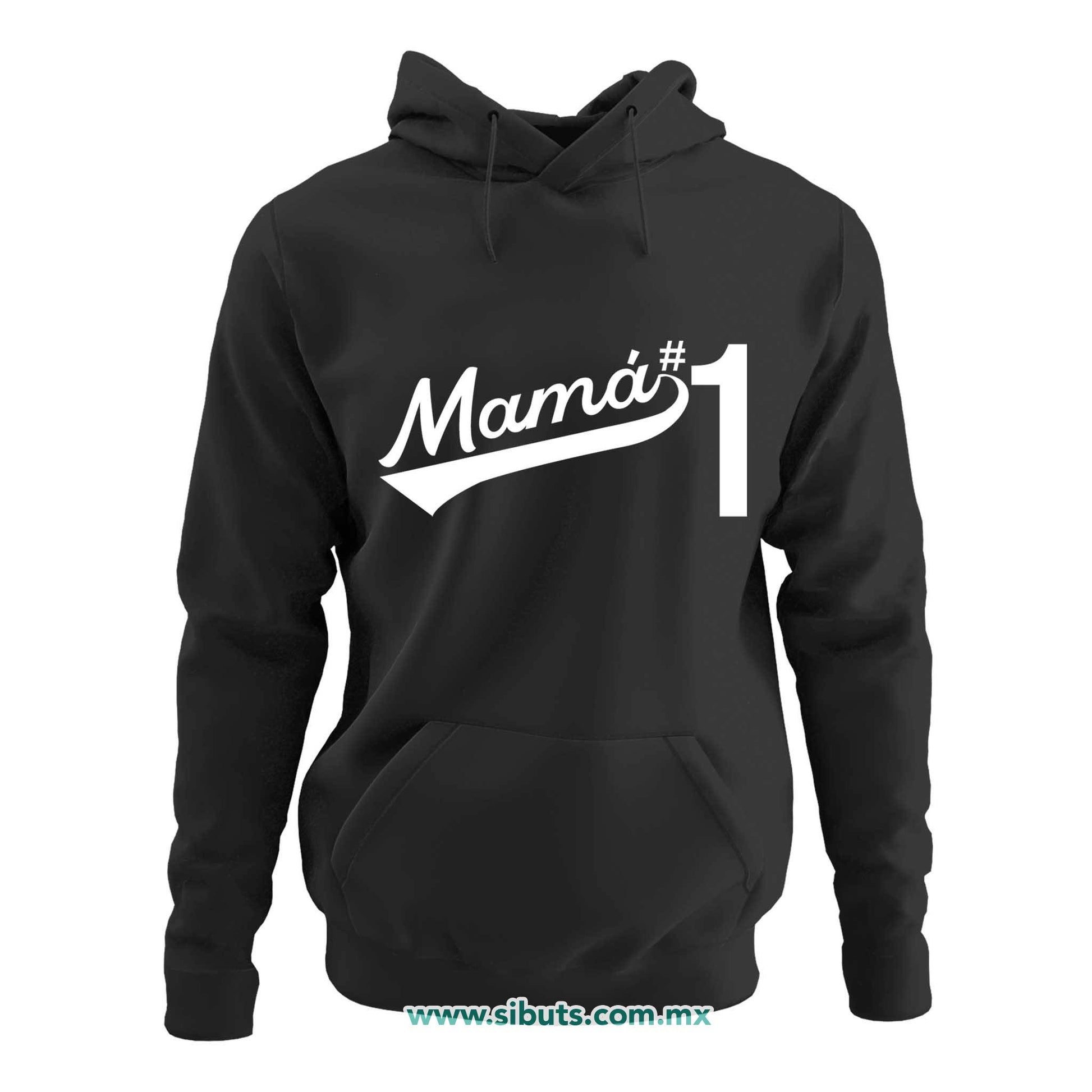 Sudadera Mujer Gorro Mamá Número 1