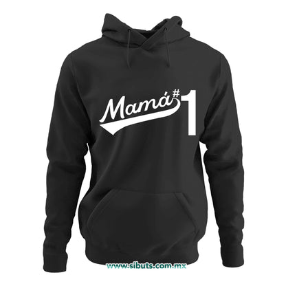 Sudadera Mujer Gorro Mamá Número 1