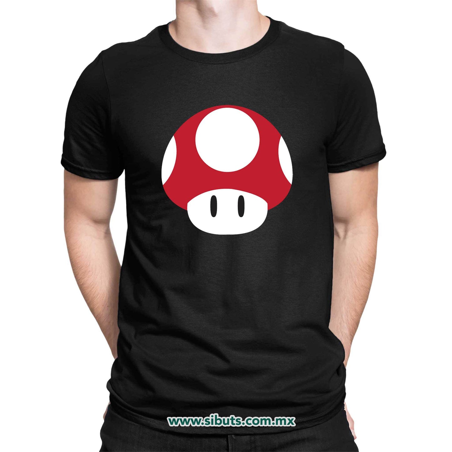 Playera Hombre Mario Bros Toad