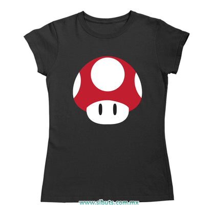 Playera Mujer Mario Bros Toad
