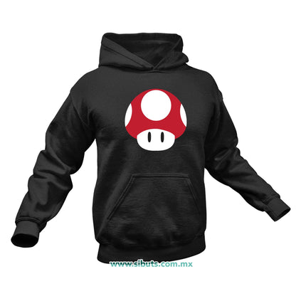 Sudadera Hombre Gorro Mario Bros Toad