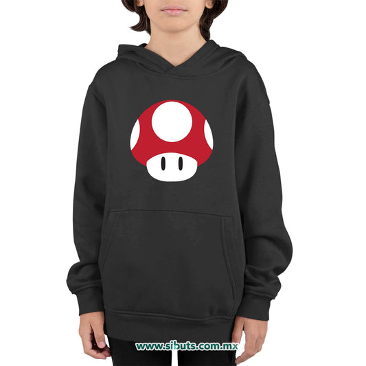 Sudadera Niño Gorro Mario Bros Toad