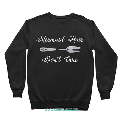 Sudadera Niño Cuello Redondo Sirena Mermaid Hair Don´t Care