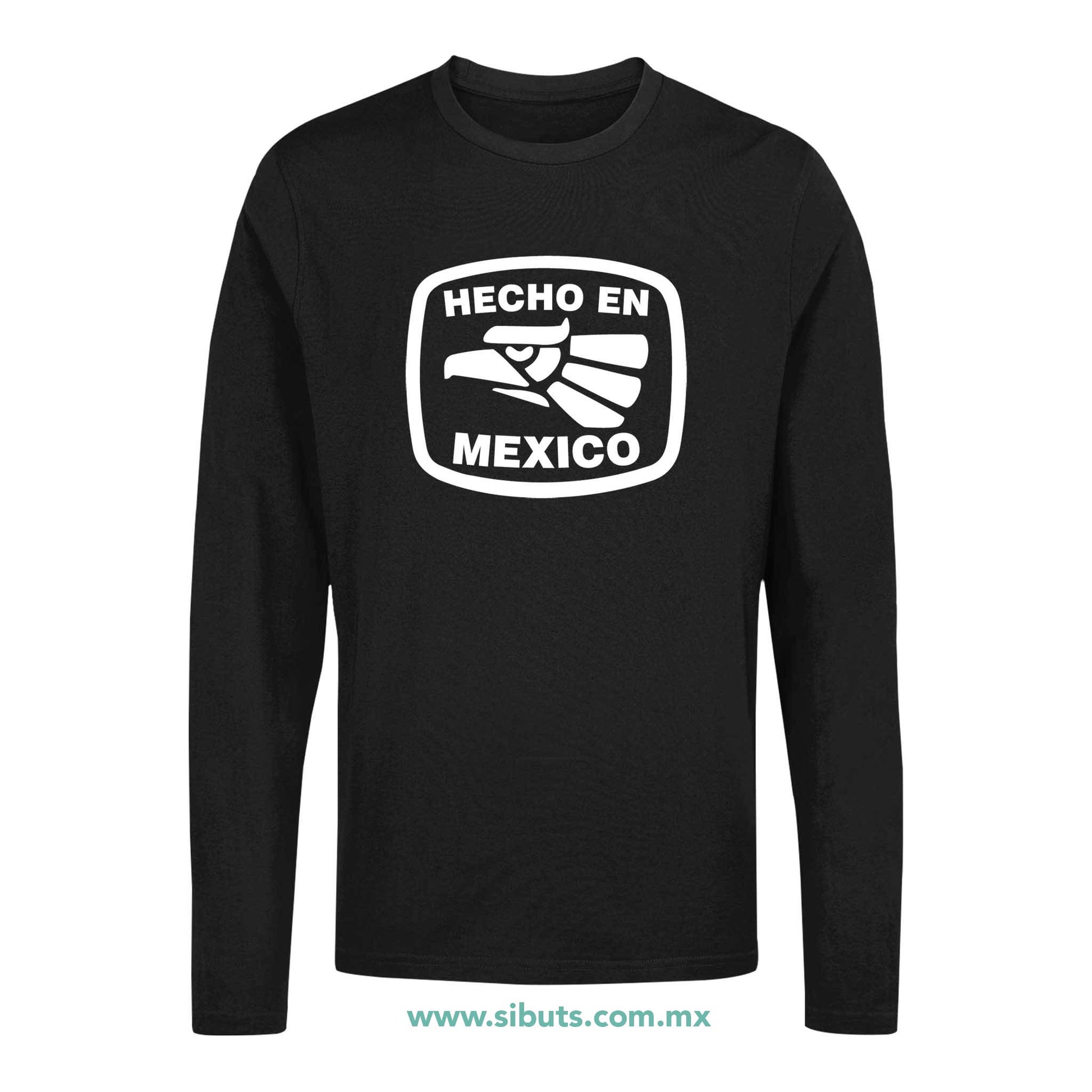 Playera Hombre Manga Larga Hecho En México