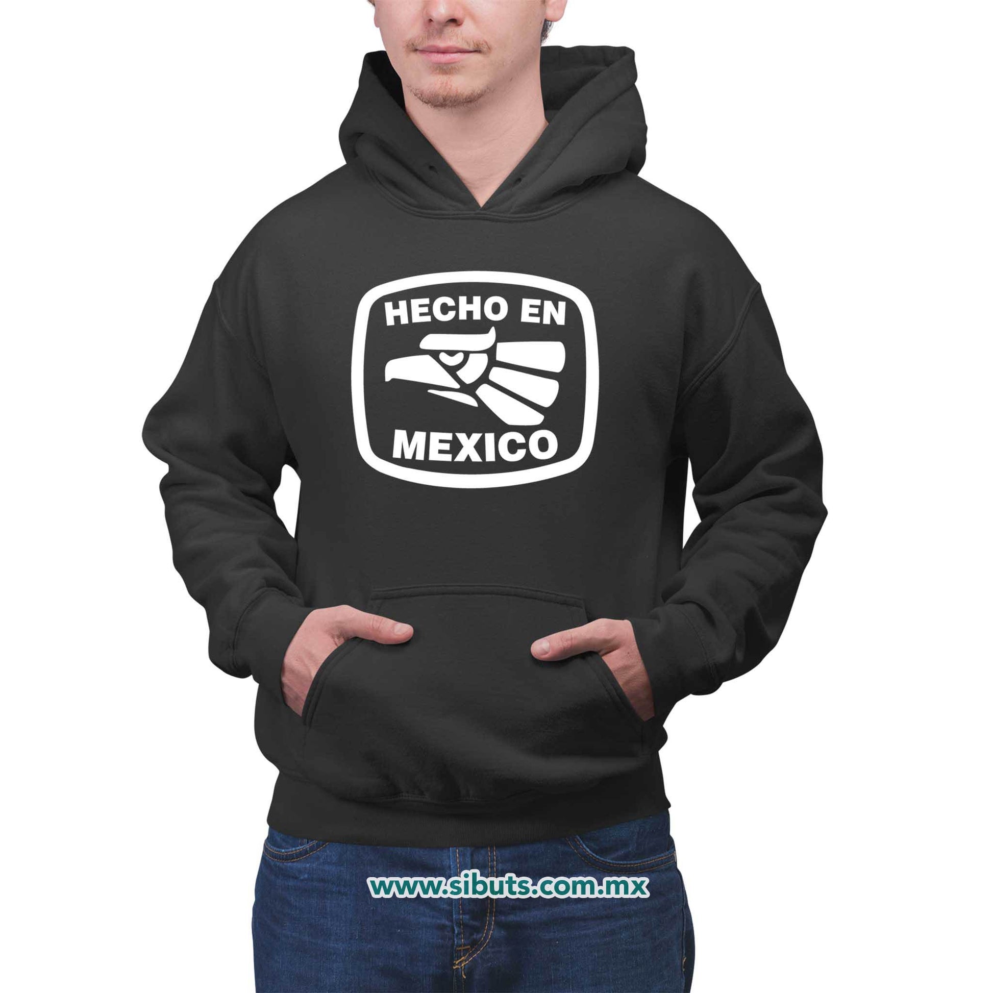 Sudadera Hombre Gorro Hecho En México
