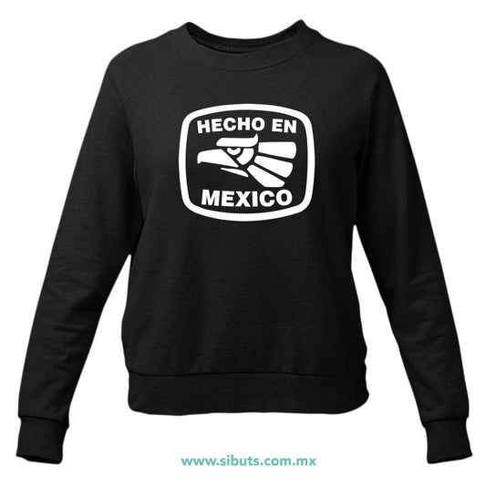 Sudadera Mujer Cuello Redondo Hecho En México