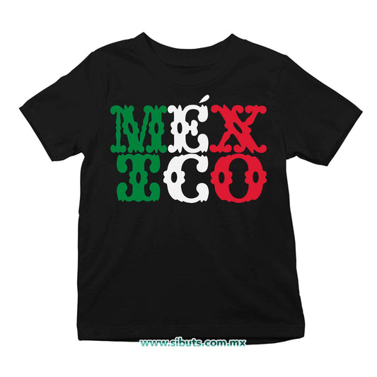Playera Niño México Papel Picado