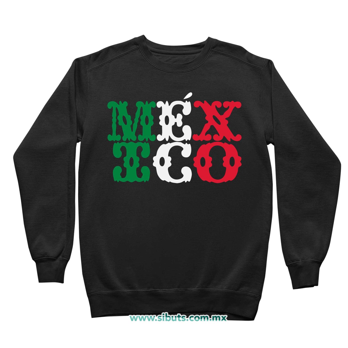 Sudadera Niño Cuello Redondo México Papel Picado