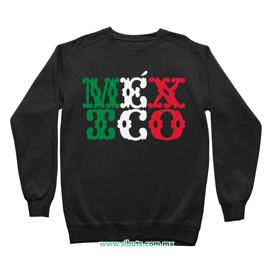 Sudadera Niño Cuello Redondo México Papel Picado