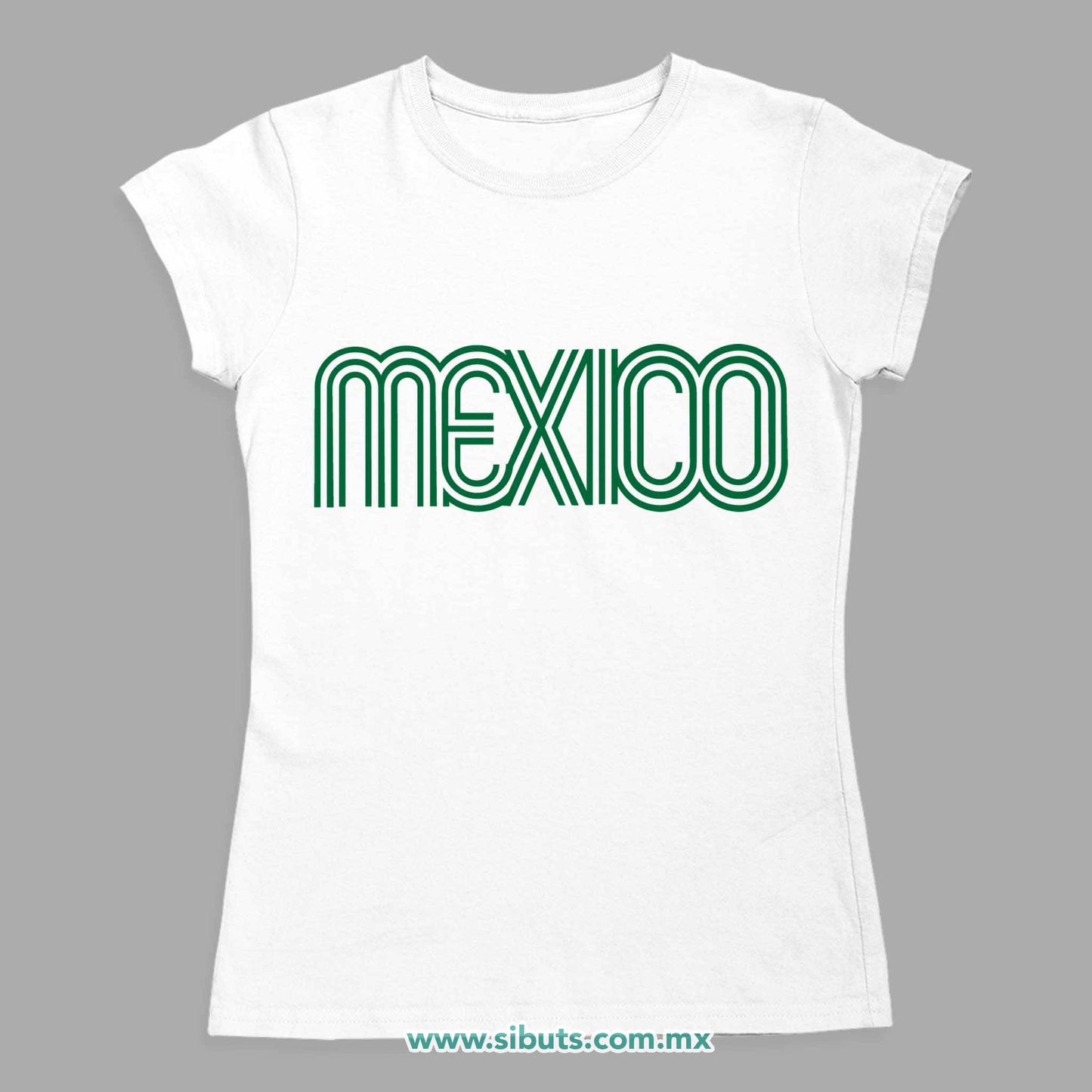 Playera Mujer México Retro