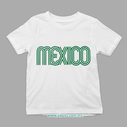 Playera Niño México Retro