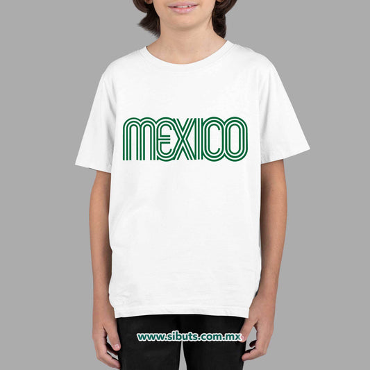 Playera Niño México Retro