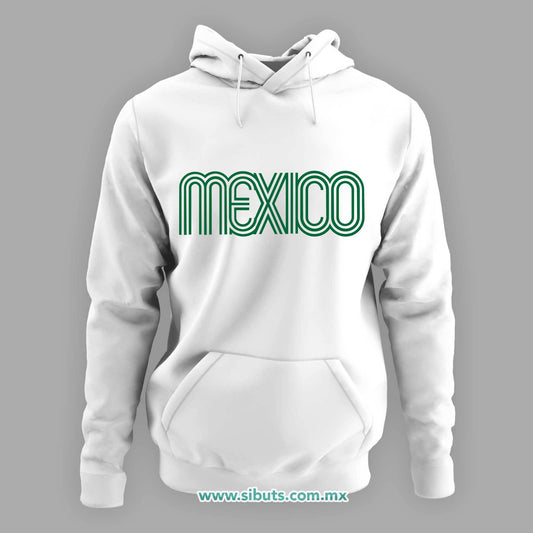 Sudadera Mujer Gorro México Retro