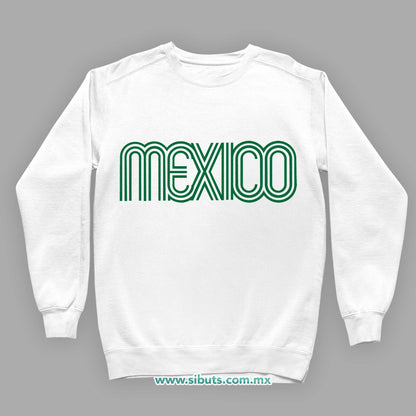 Sudadera Niño Cuello Redondo México Retro