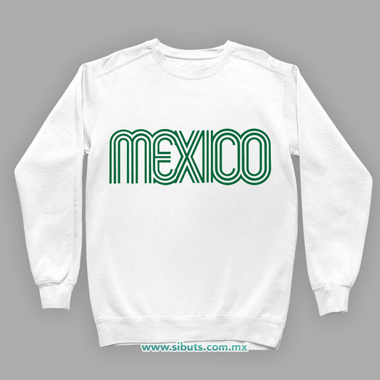 Sudadera Niño Cuello Redondo México Retro