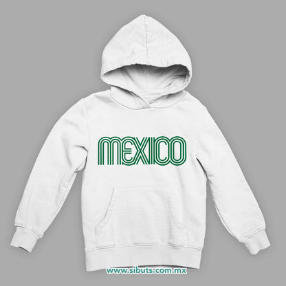 Sudadera Niño Gorro México Retro
