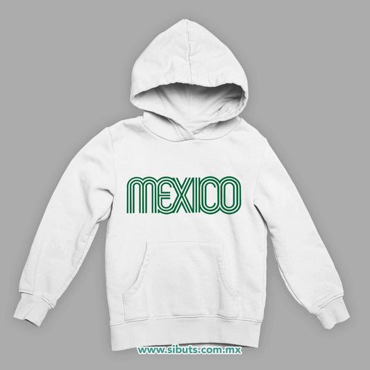 Sudadera Niño Gorro México Retro