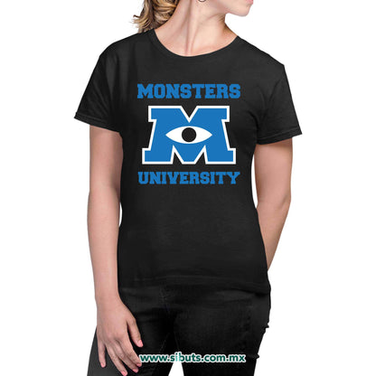 Playera Mujer Monsters Inc. Monsters University