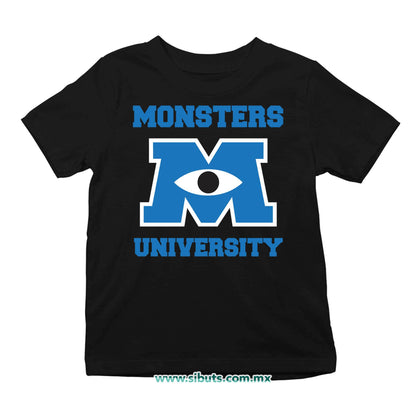 Playera Niño Monsters Inc. Monsters University