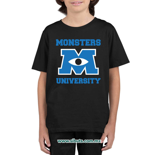 Playera Niño Monsters Inc. Monsters University