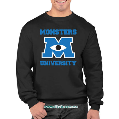 Sudadera Hombre Cuello Redondo Monsters Inc. Monsters University