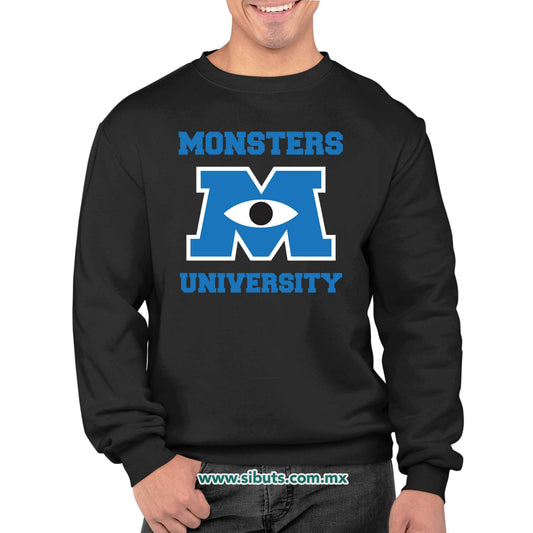 Sudadera Hombre Cuello Redondo Monsters Inc. Monsters University