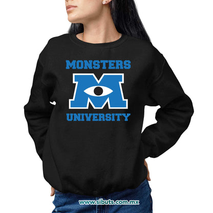 Sudadera Mujer Cuello Redondo Monsters Inc. Monsters University