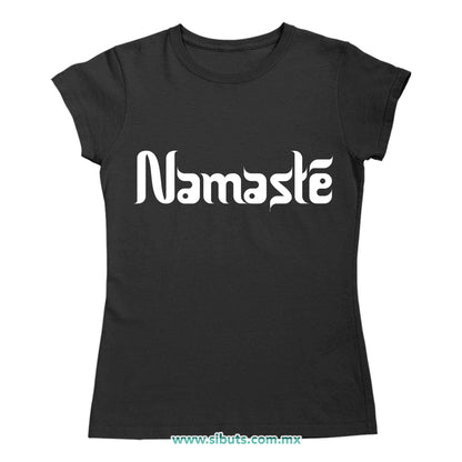 Playera Mujer Namaste Chakras