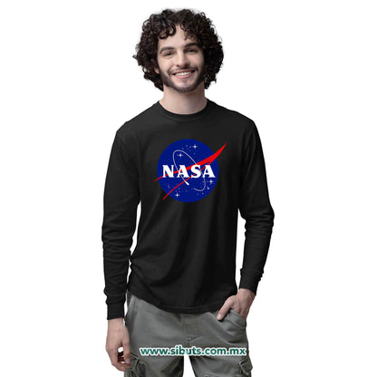 Playera Hombre Manga Larga Namaste Chakras