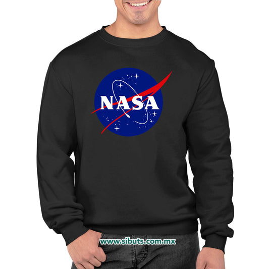 Sudadera Hombre Cuello Redondo Nasa