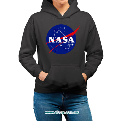 Sudadera Mujer Gorro Nasa