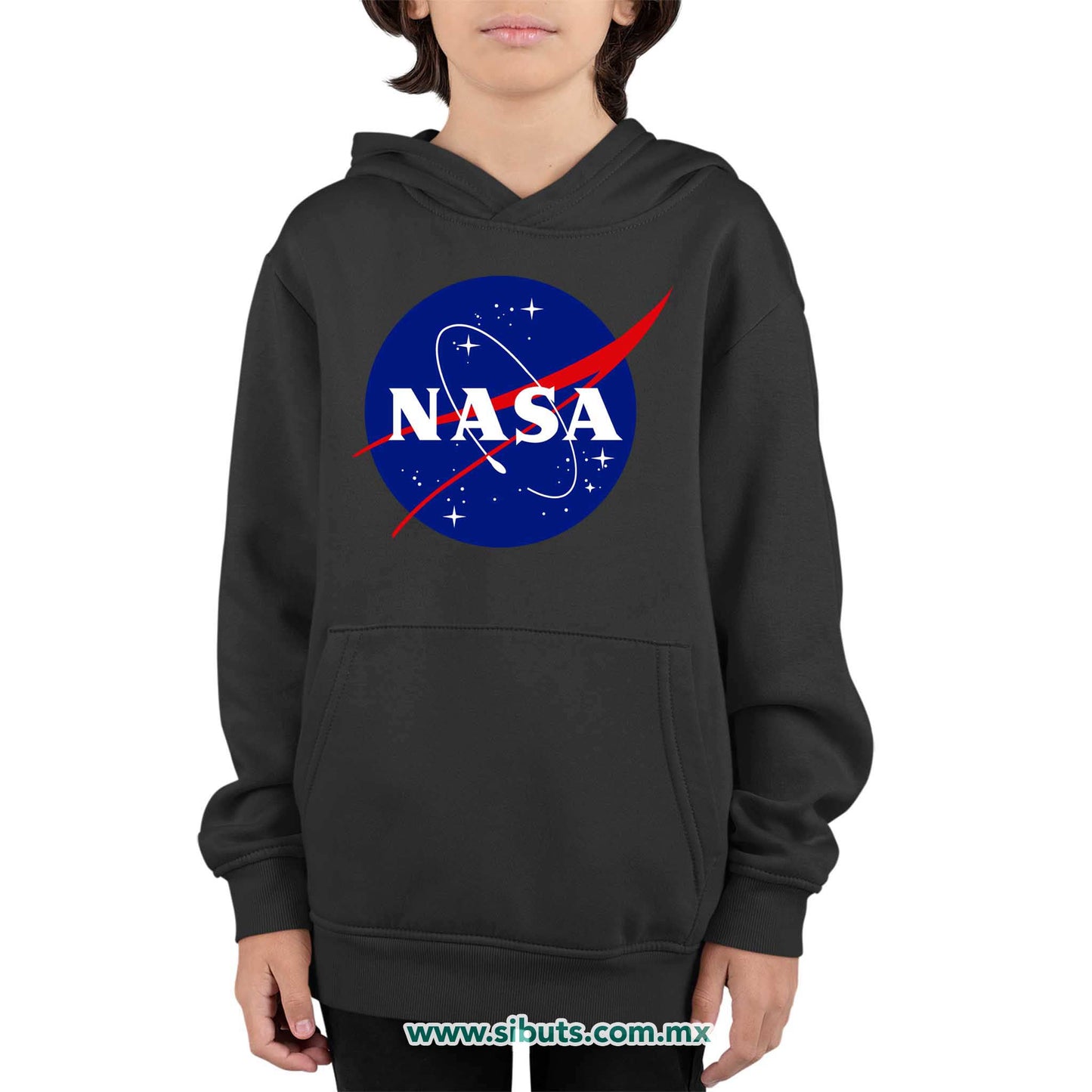 Sudadera Niño Gorro Nasa