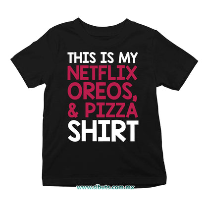 Playera Niña Frase Netflix Shirt