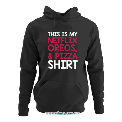 Sudadera Mujer Gorro Frase Netflix Shirt