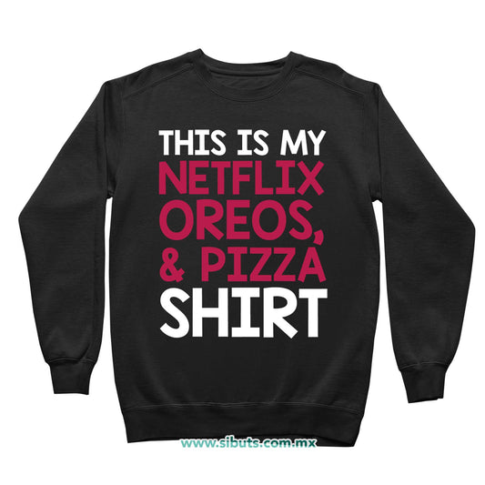 Sudadera Niño Cuello Redondo Frase Netflix Shirt