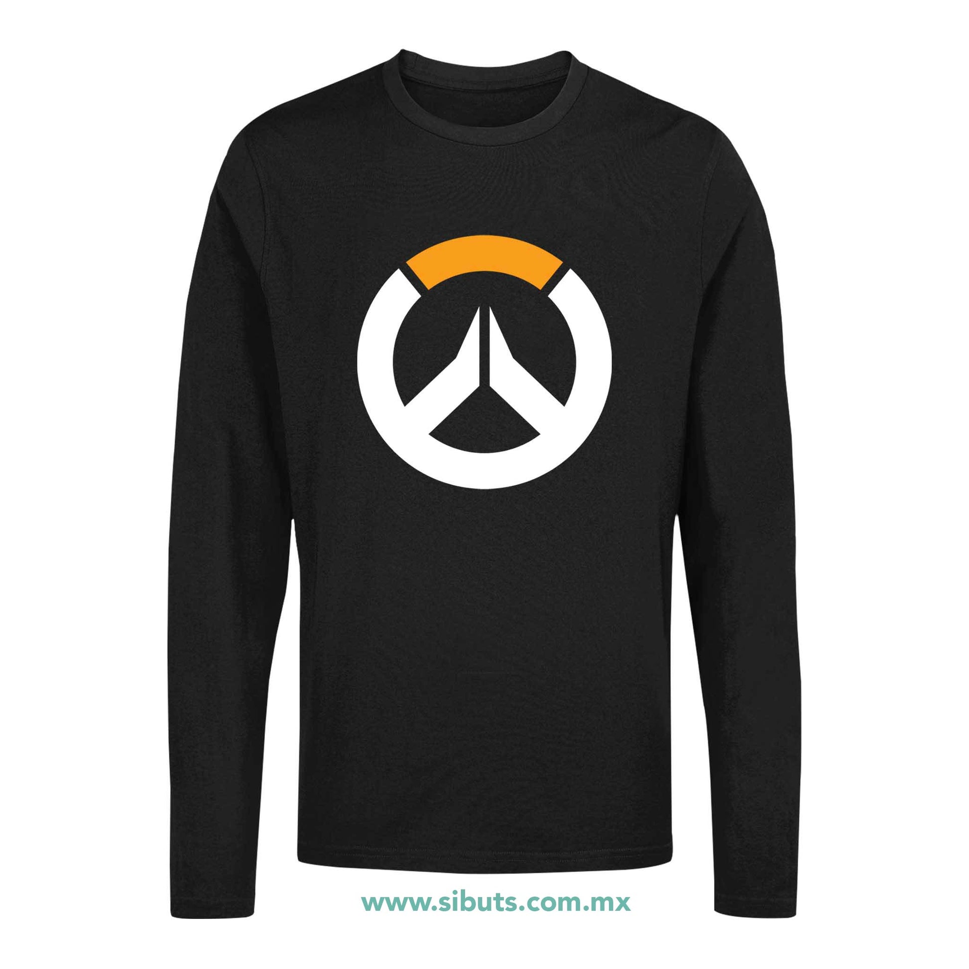Playera Hombre Manga Larga Overwatch Gamer