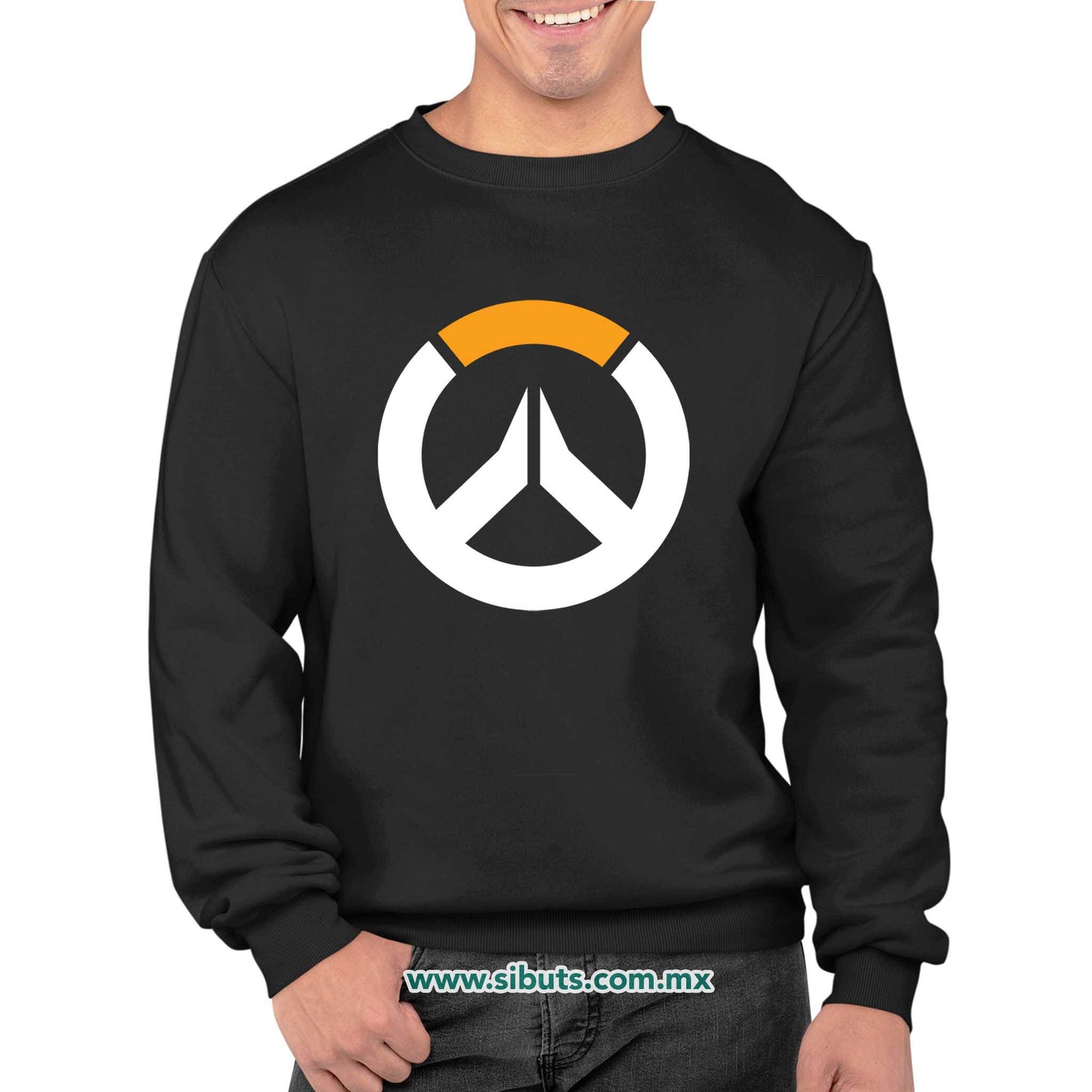 Sudadera Hombre Cuello Redondo Overwatch Gamer