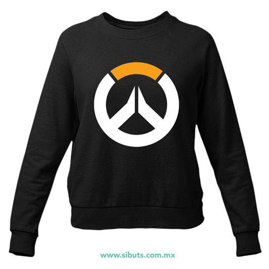 Sudadera Mujer Cuello Redondo Overwatch Gamer