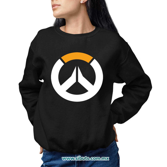 Sudadera Mujer Cuello Redondo Overwatch Gamer