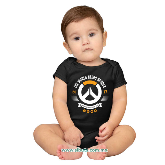 Pañalero Bebé Overwatch World Needs Heroes Gamer