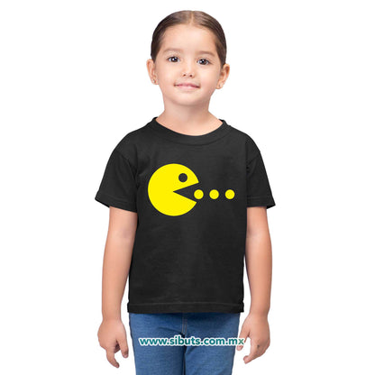 Playera Niño Pacman Gamer