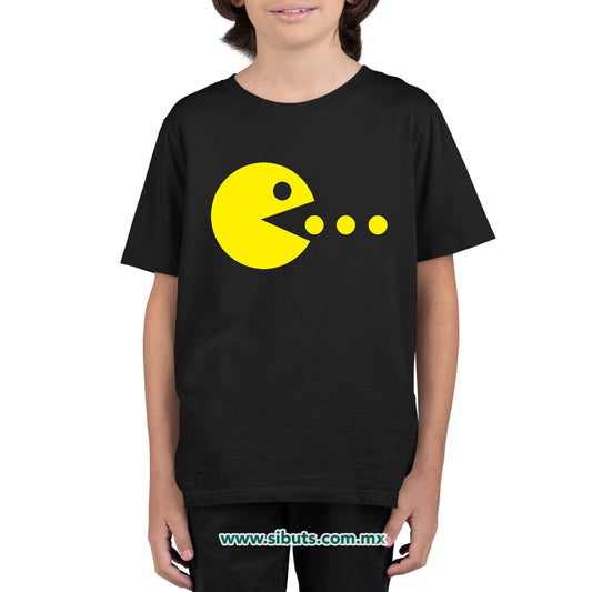 Playera Niño Pacman Gamer