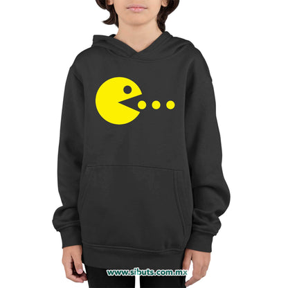 Sudadera Niño Gorro Pacman Gamer