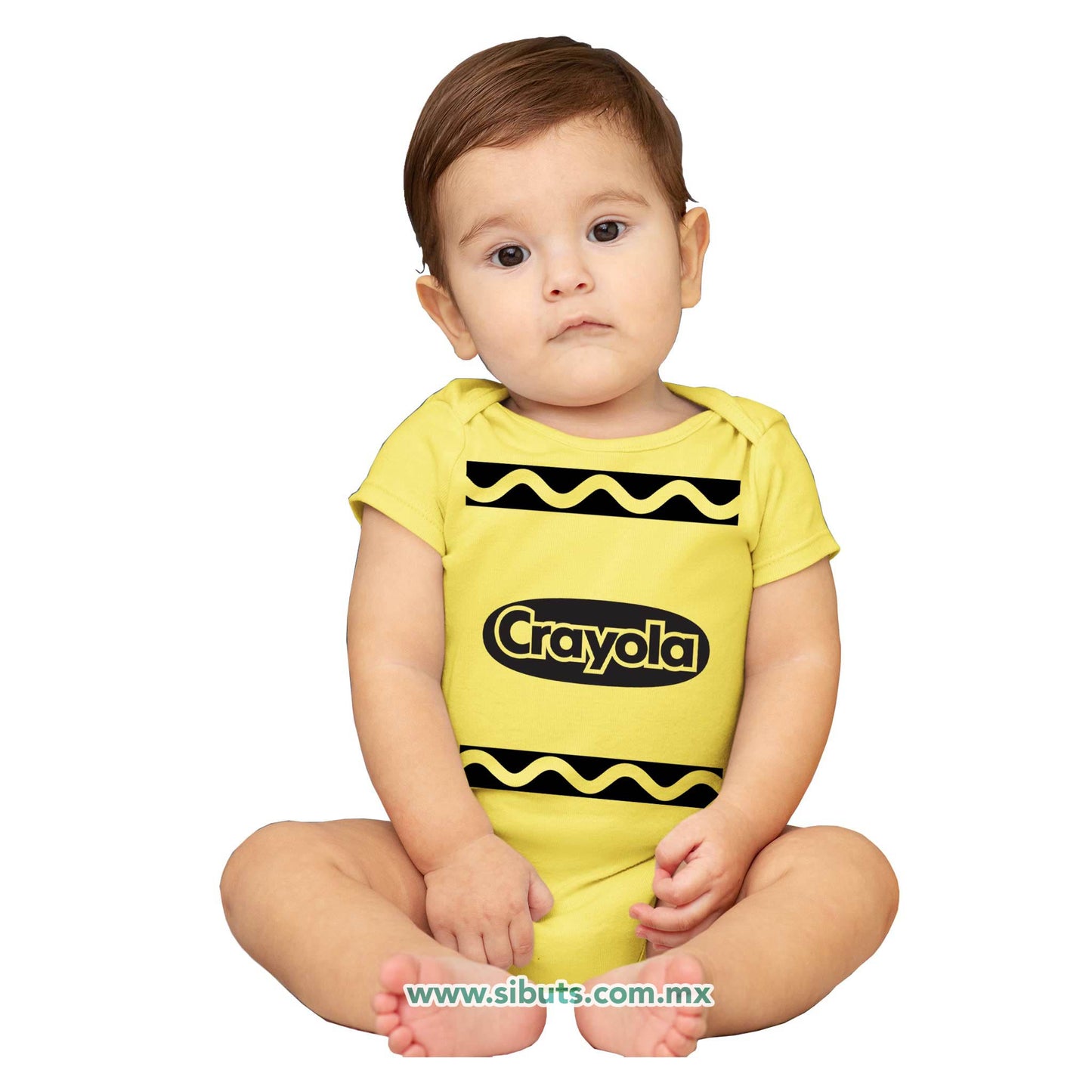 Pañalero Bebé Crayola Amarilla