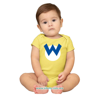 Pañalero Bebé Mario Bros Wario