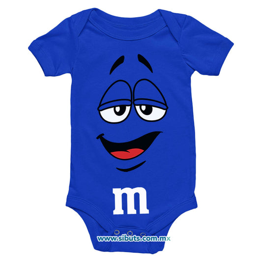 Pañalero Bebé Chocolate M&M Azul