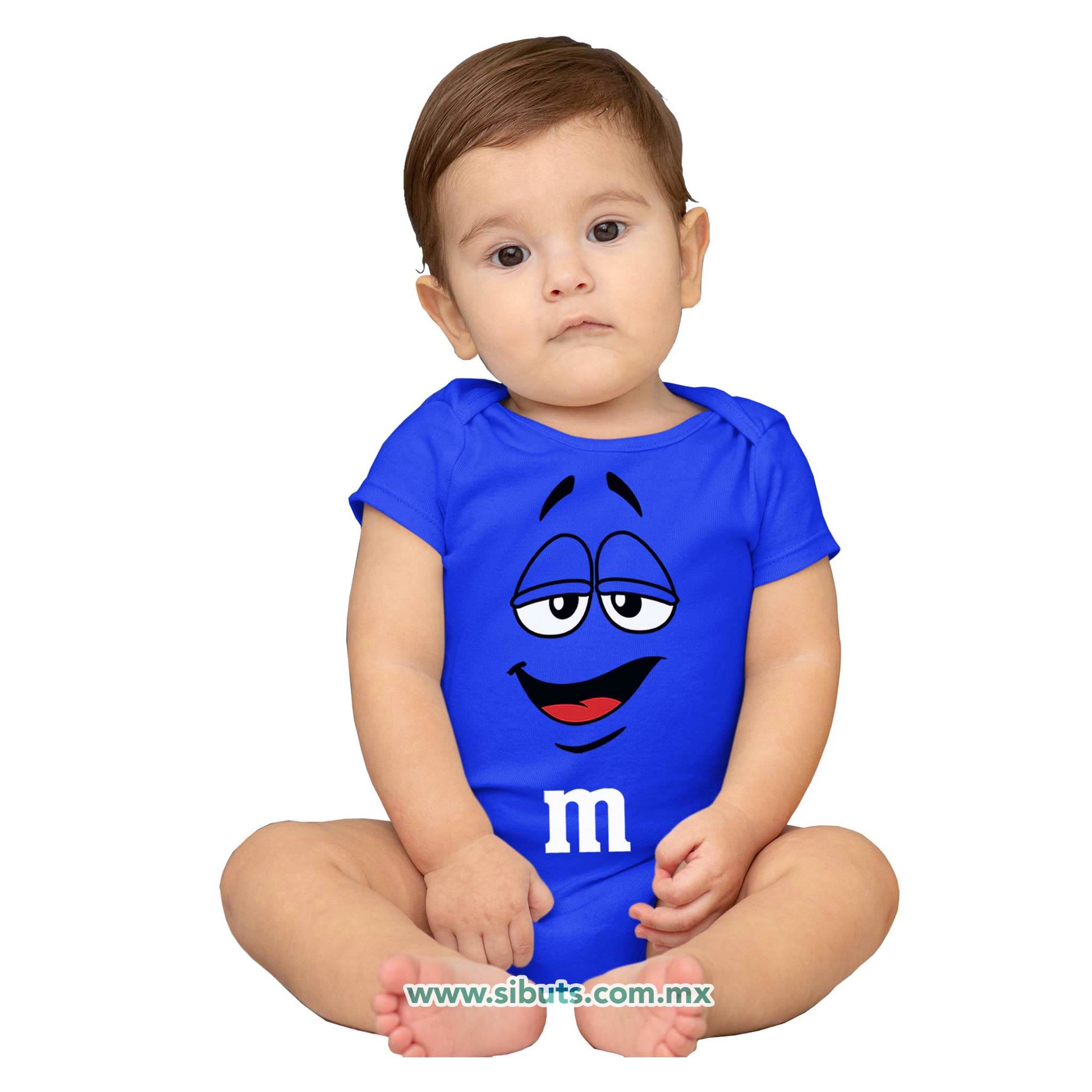 Pañalero Bebé Chocolate M&M Azul