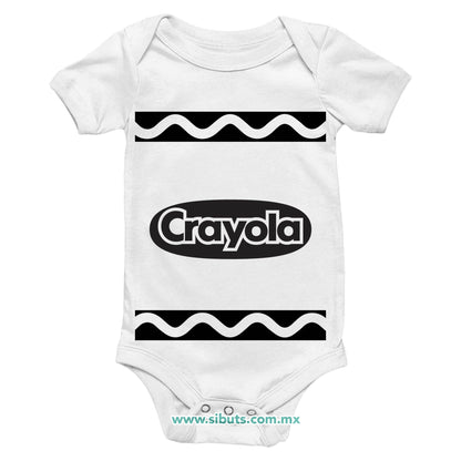 Pañalero Bebé Crayola Blanca