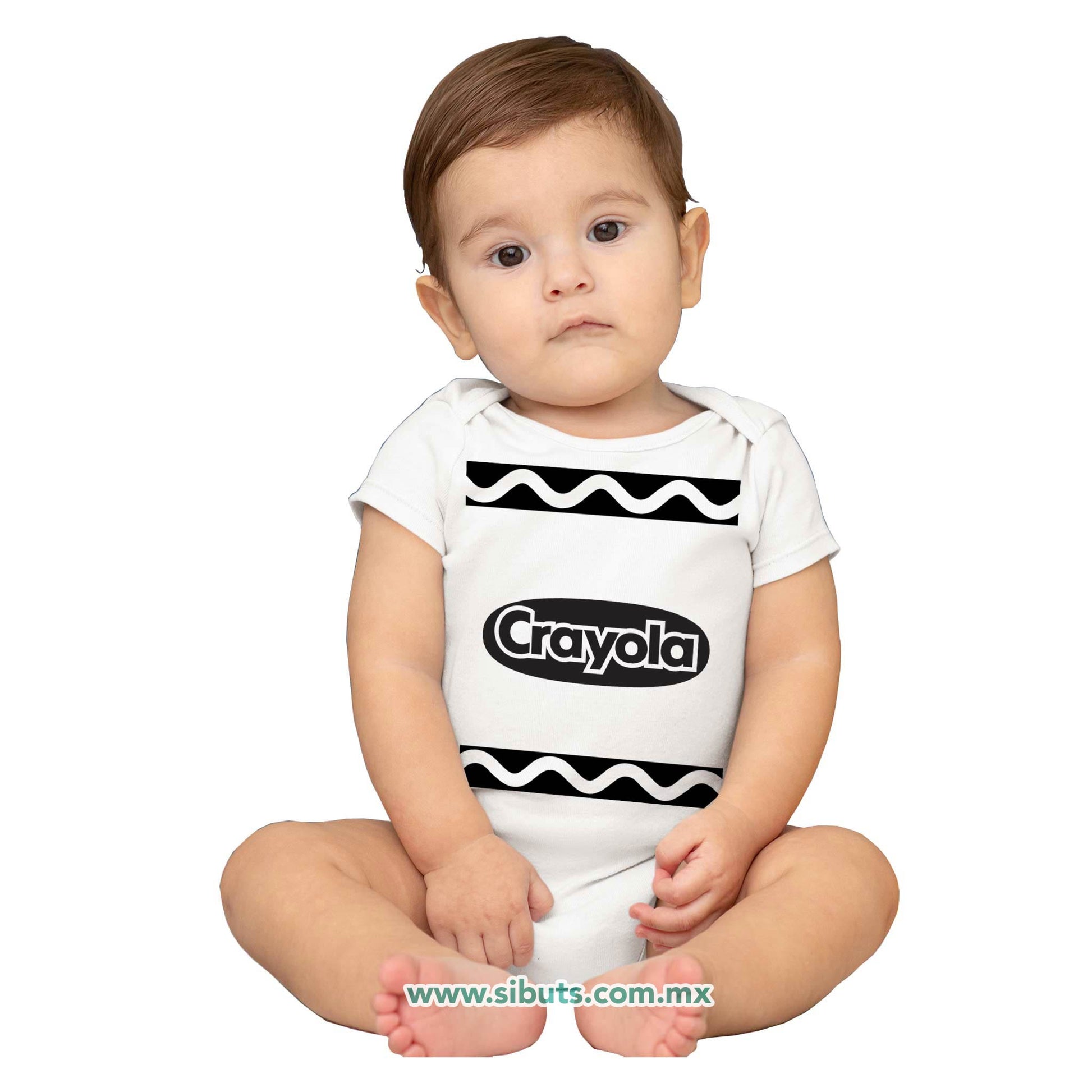 Pañalero Bebé Crayola Blanca