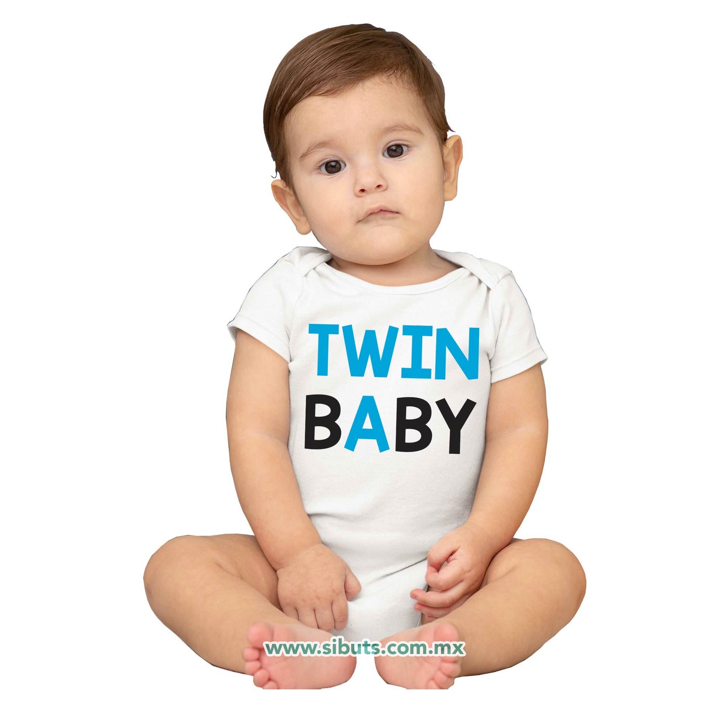 Pañalero Bebé Gemelos Twin Baby Azul